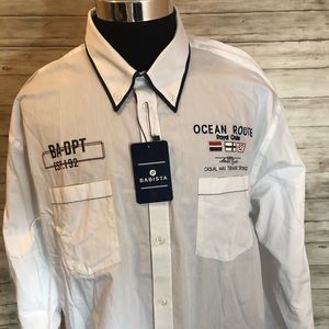 Babista NWT Yachting Ocean Royal Cruise Shirt 2XL